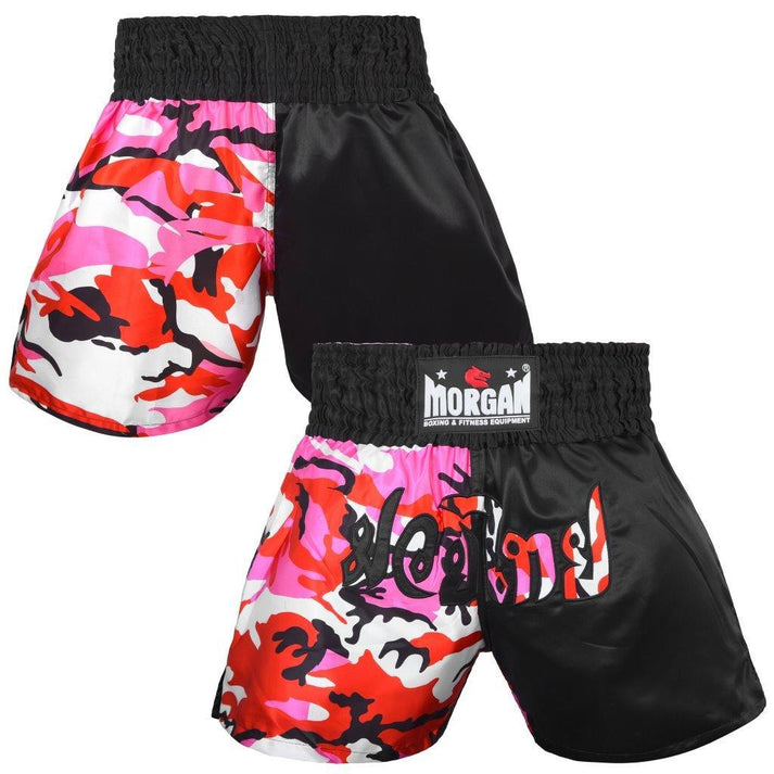 MORGAN 50/50 DIABLA MUAY THAI SHORTS – EFMA Martial Arts Equipment Store